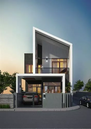MẪU NHÀ ỐNG 2 TẦNG 2 MẶT TIỀN ĐẦY SỨC SỐNG TẠI CON PHỐ NHỎ - Xây nhà Phan Thiết
